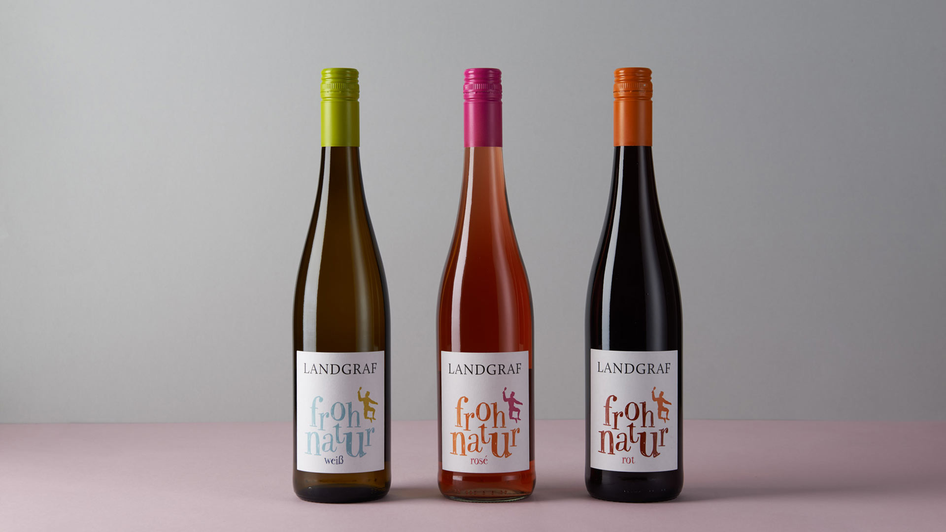 Landgraf Frohnatur Cuvéeweine (Fotografie: Elisa Biscotti) Landgraf Frohnatur Cuvéeweine